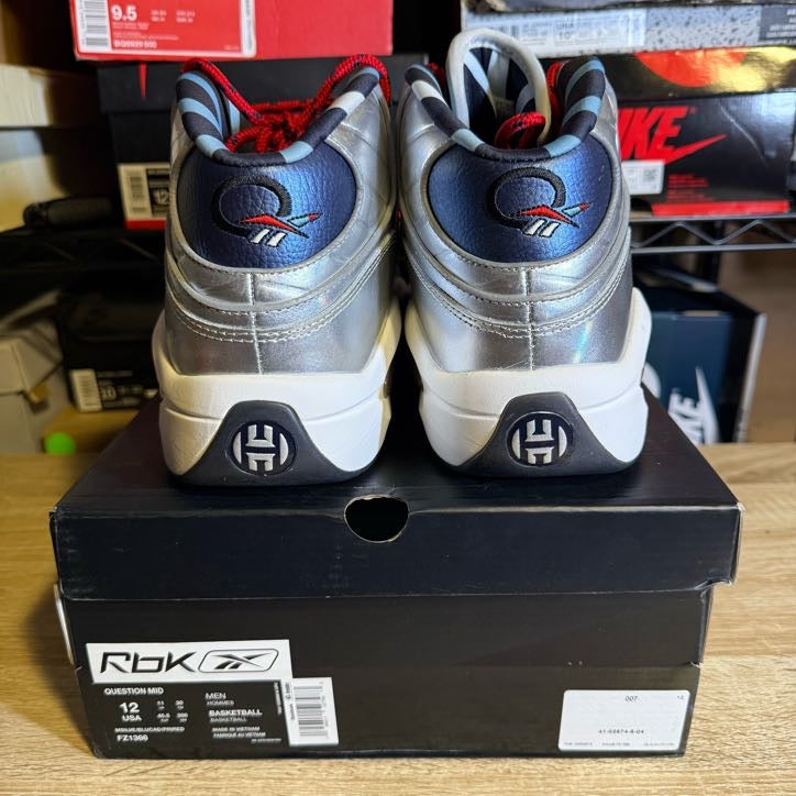 Size 12 - James Harden x Reebok Question Mid Cross Over