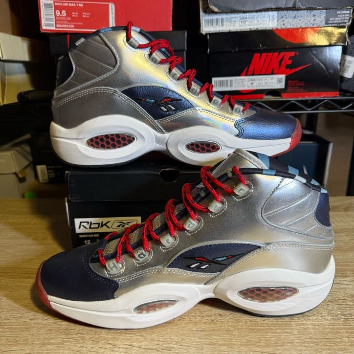 Size 12 - James Harden x Reebok Question Mid Cross Over