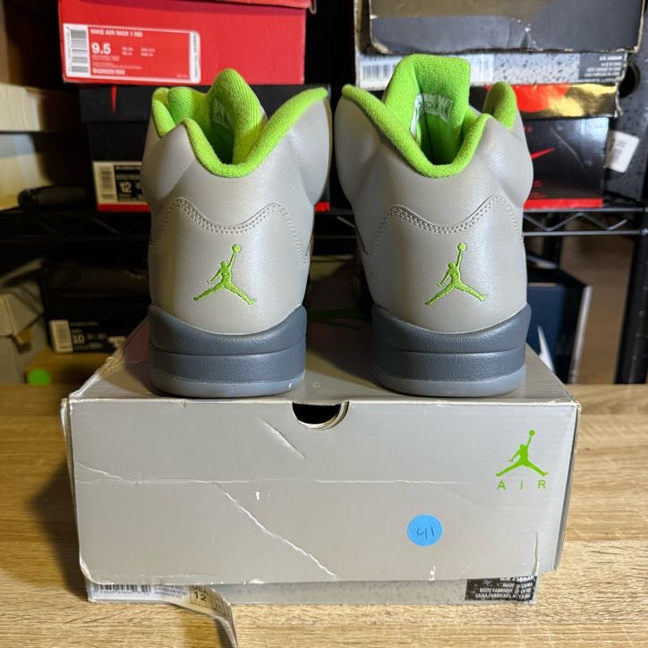 Size 12 - AJ 5 Green Bean