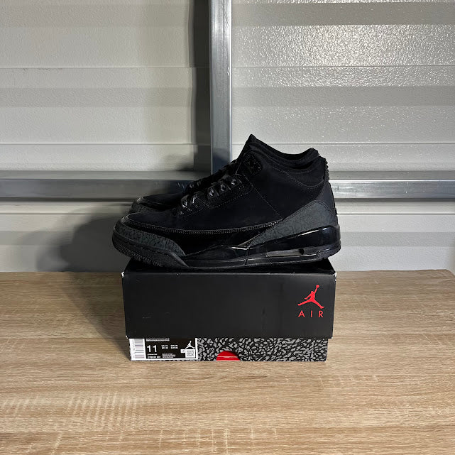 Size 11 - AJ 3 Retro Black Cat