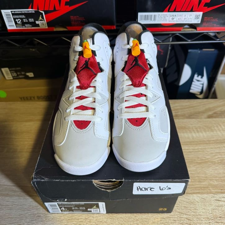 Size 4Y - AJ 6 Retro Hare