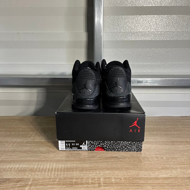 Size 11 - AJ 3 Retro Black Cat