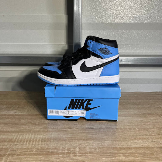 Size 9.5 - AJ 1 Retro High UNC Toe