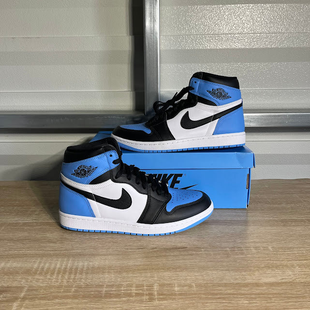 Size 9.5 - AJ 1 Retro High UNC Toe