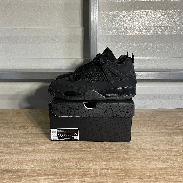 Size 10 - AJ 4 Retro Black Cat