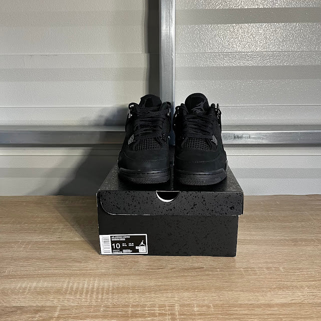 Size 10 - AJ 4 Retro Black Cat