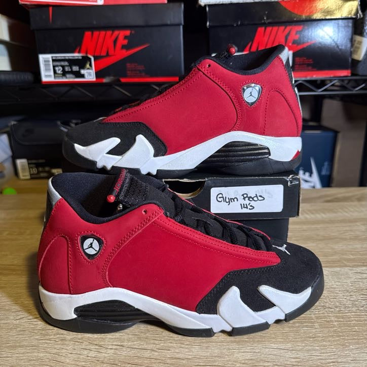 Size 4.5Y - AJ 14 Retro Gym Red Toro