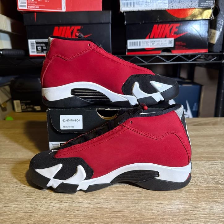 Size 4.5Y - AJ 14 Retro Gym Red Toro