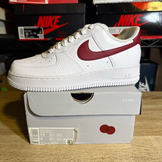Size 7.5 - AF 1 Low Team Red