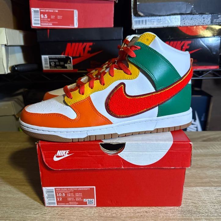 Size 10.5 - Dunk High Retro 7-Eleven University