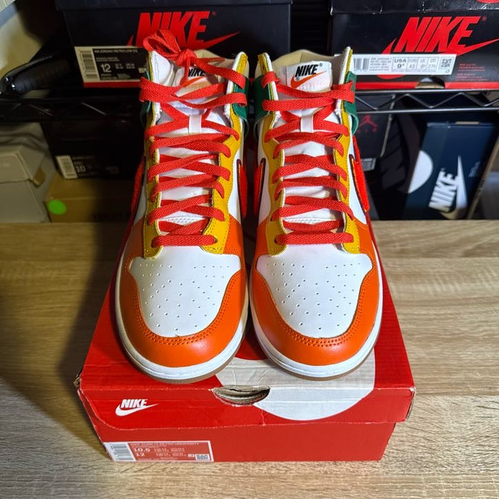 Size 10.5 - Dunk High Retro 7-Eleven University