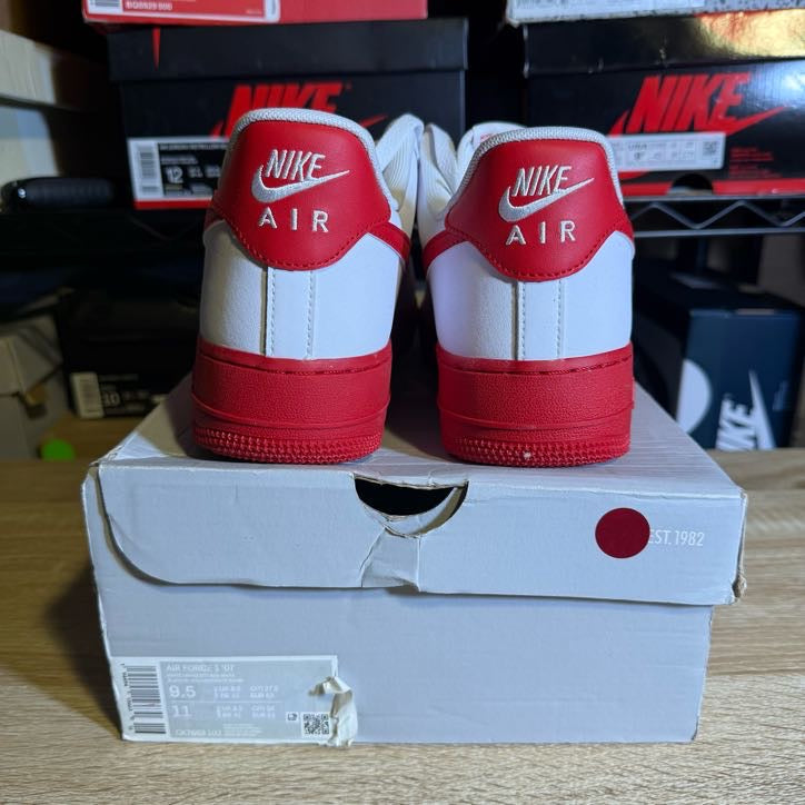 Size 9.5 - AF 1 Low Team Red