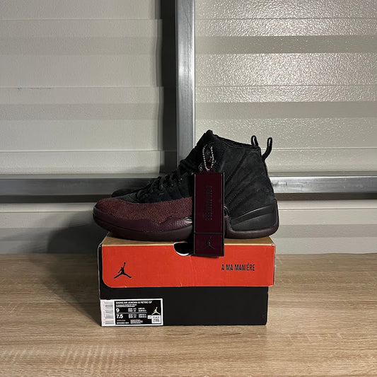 Size 9W - AJ 12 Retro A Ma Maniére Burgundy Crush