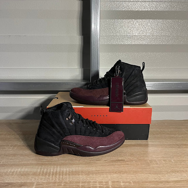 Size 9W - AJ 12 Retro A Ma Maniére Burgundy Crush