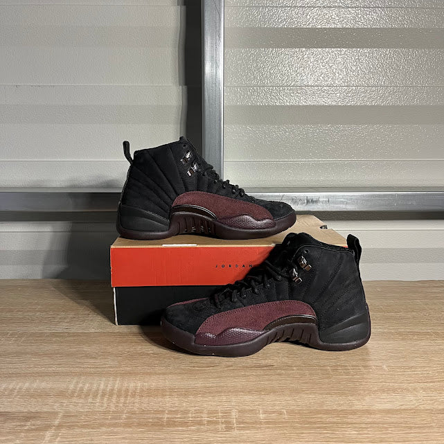 Size 9W - AJ 12 Retro A Ma Maniére Burgundy Crush
