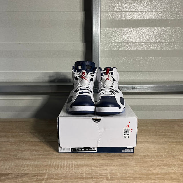Size 8 - AJ 6 Retro Olympic