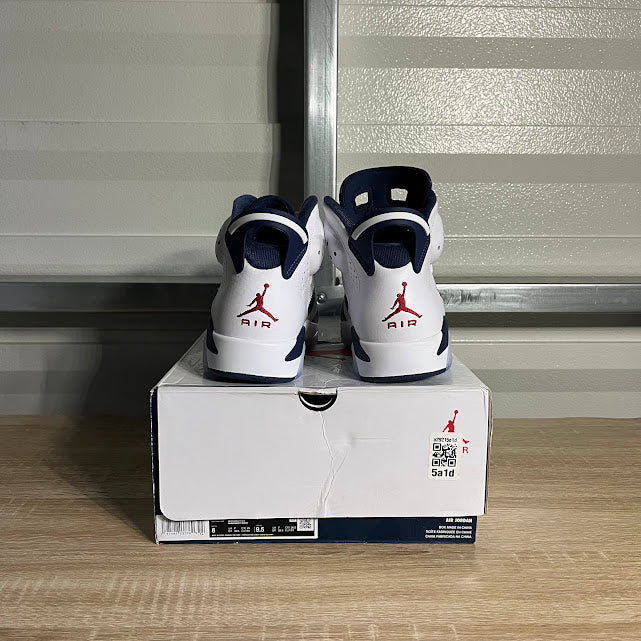 Size 8 - AJ 6 Retro Olympic