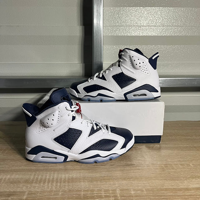 Size 8 - AJ 6 Retro Olympic