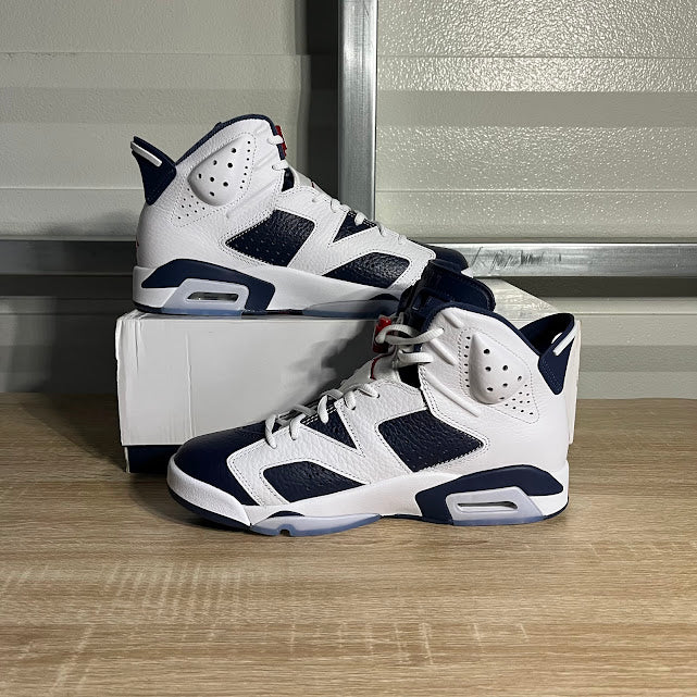 Size 8 - AJ 6 Retro Olympic