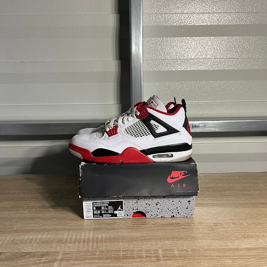 Size 9 - AJ 4 Retro Fire Red