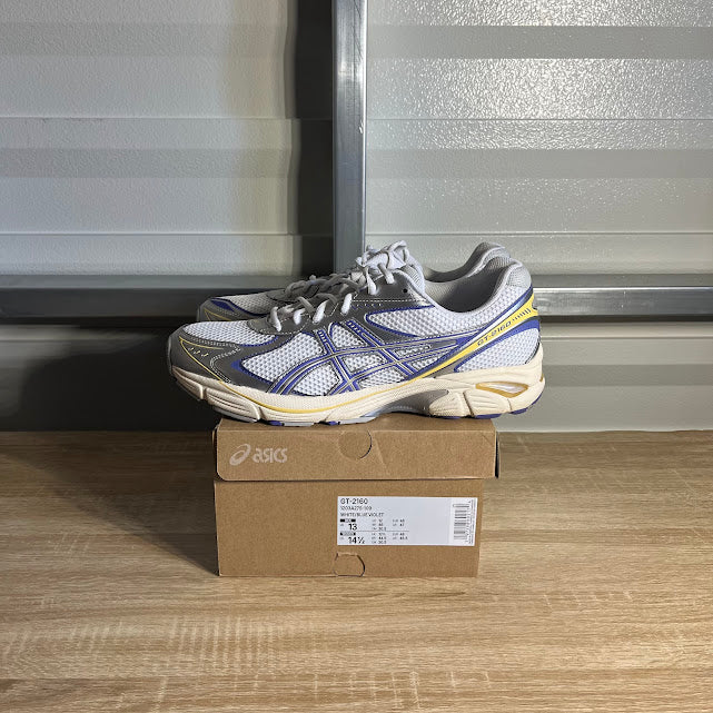 Size 13 - Asics GT-2160 White/Blue Violet