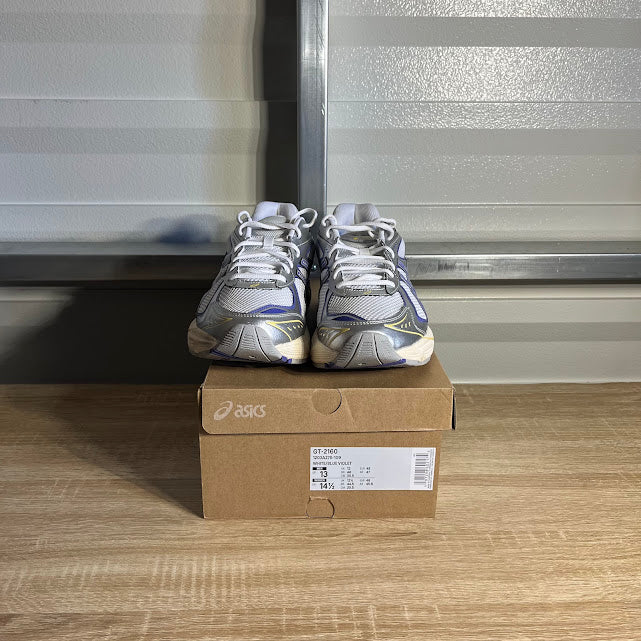 Size 13 - Asics GT-2160 White/Blue Violet