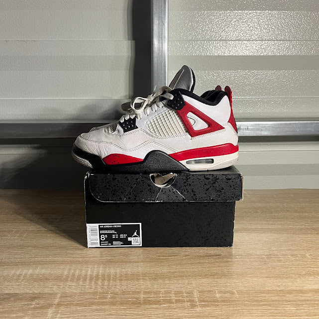 Size 8.5 - AJ 4 Retro Red Cement
