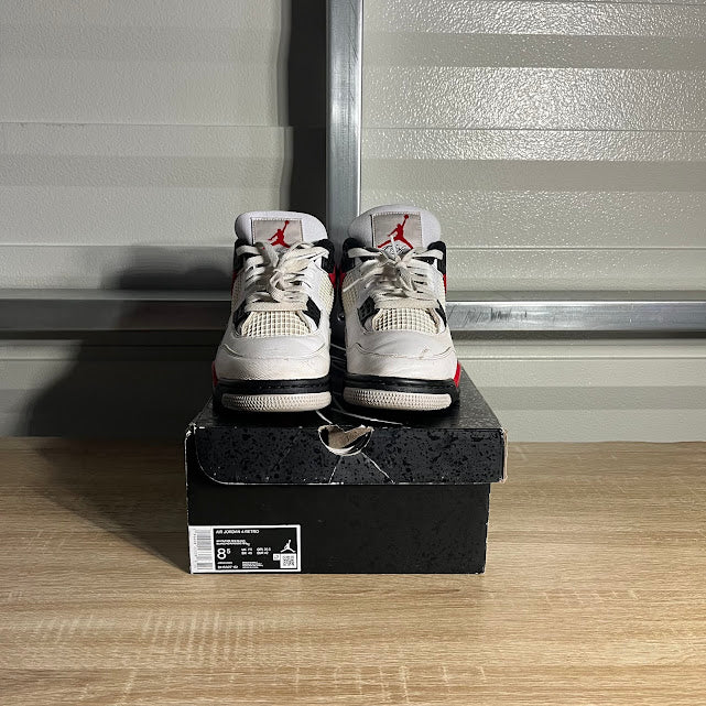 Size 8.5 - AJ 4 Retro Red Cement