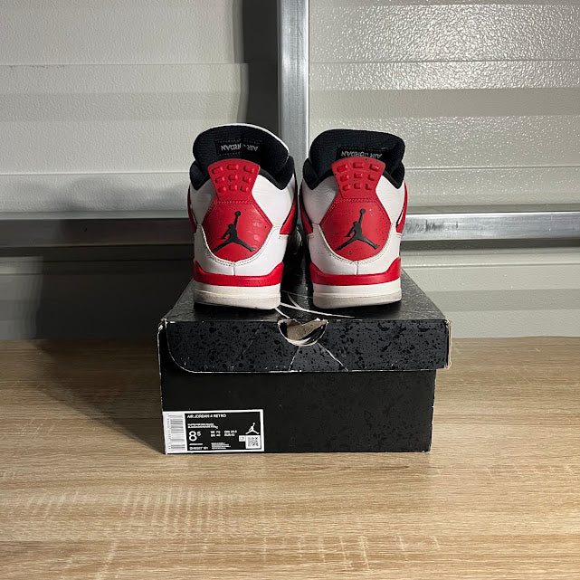 Size 8.5 - AJ 4 Retro Red Cement
