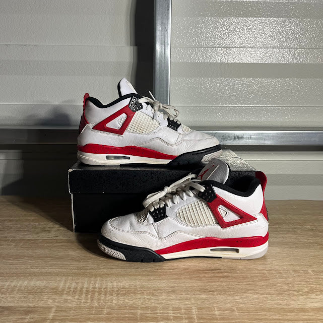Size 8.5 - AJ 4 Retro Red Cement