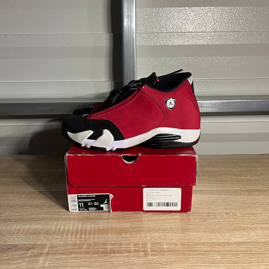 Size 11 - AJ 14 Retro Gym Red Toro