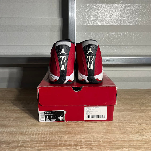 Size 11 - AJ 14 Retro Gym Red Toro