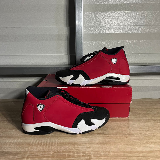 Size 11 - AJ 14 Retro Gym Red Toro