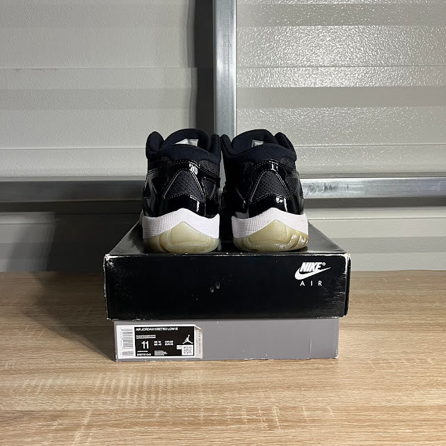 Size 11 - AJ 11 Retro Low IE Black Cement