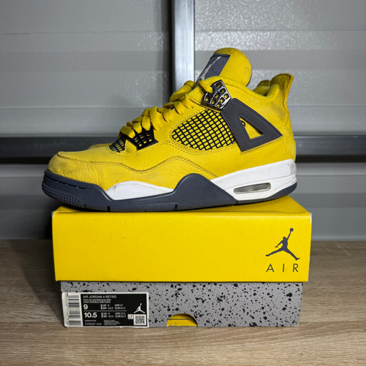Size 9 - AJ 4 Retro Lightning