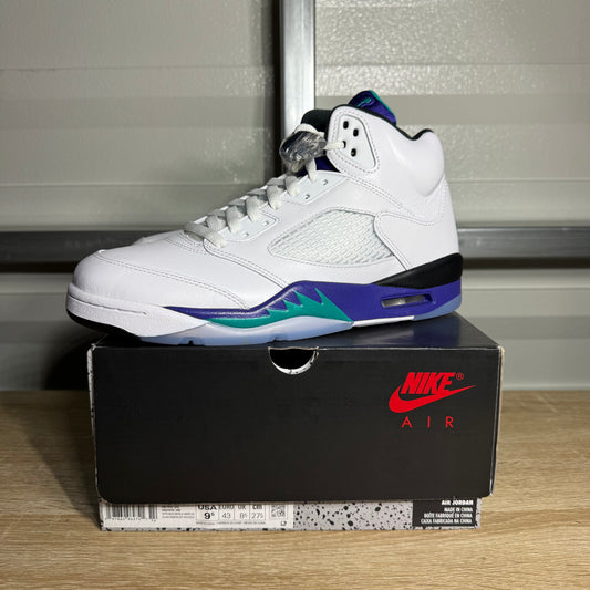 Size 9.5 - AJ 5 Retro OG Grape