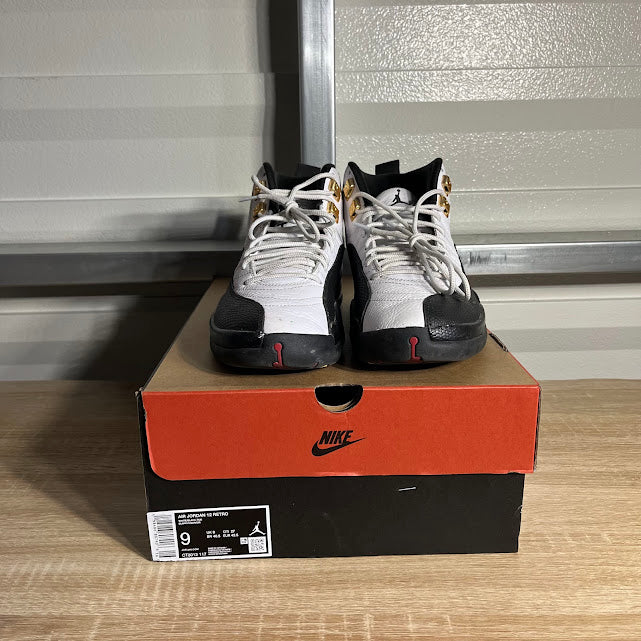 Size 9 - AJ 12 Retro Taxi