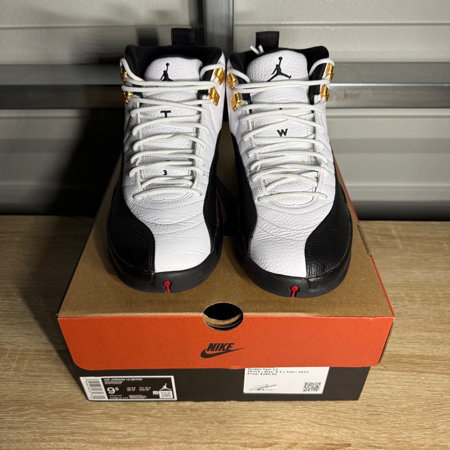 Size 9.5 - AJ 12 Retro Taxi