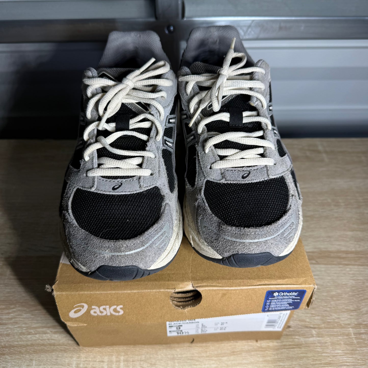 Size 9 - Asics Gel-1130 Black Carbon