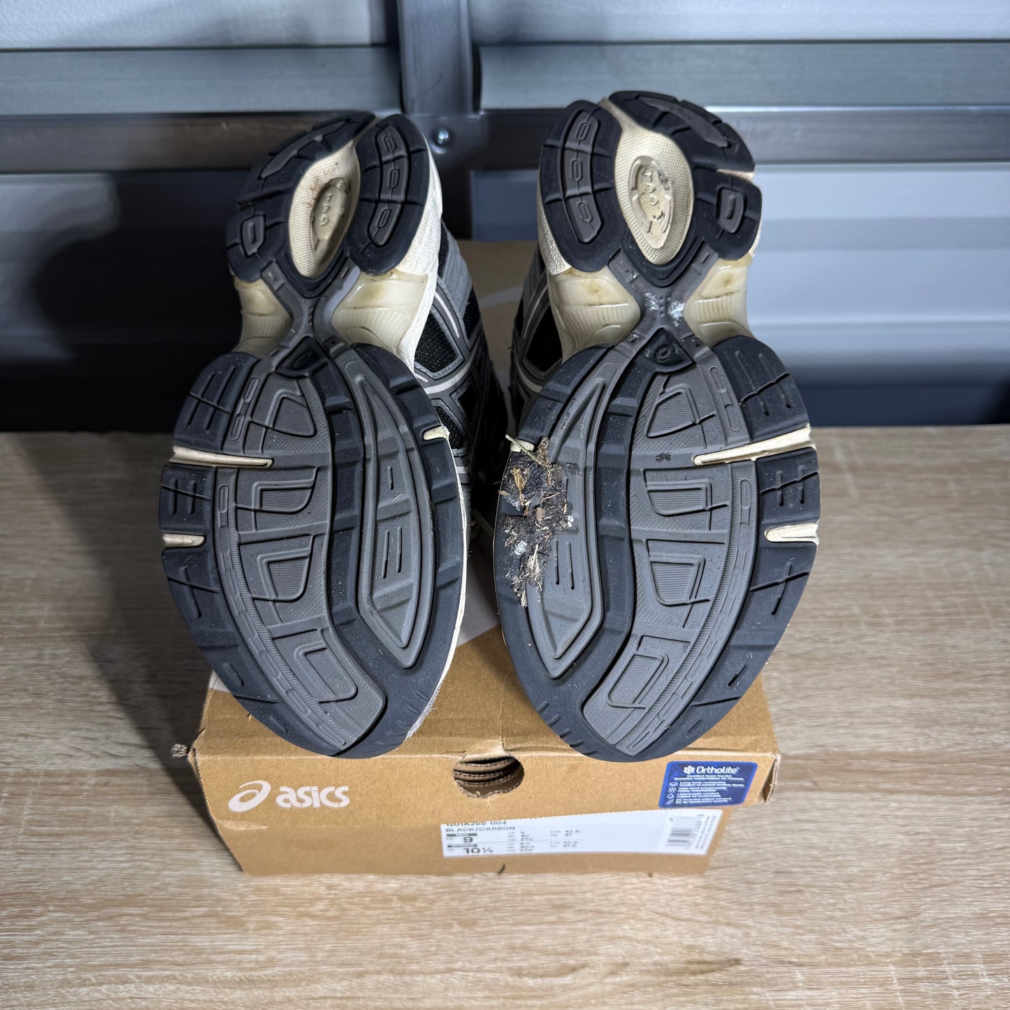 Size 9 - Asics Gel-1130 Black Carbon