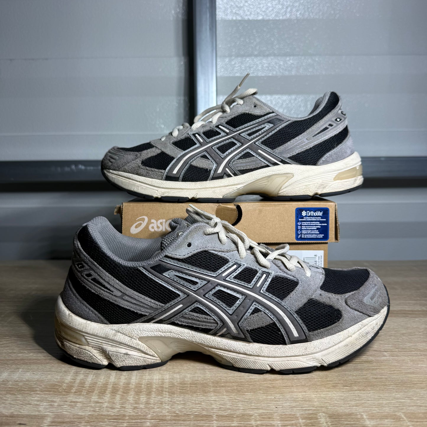 Size 9 - Asics Gel-1130 Black Carbon