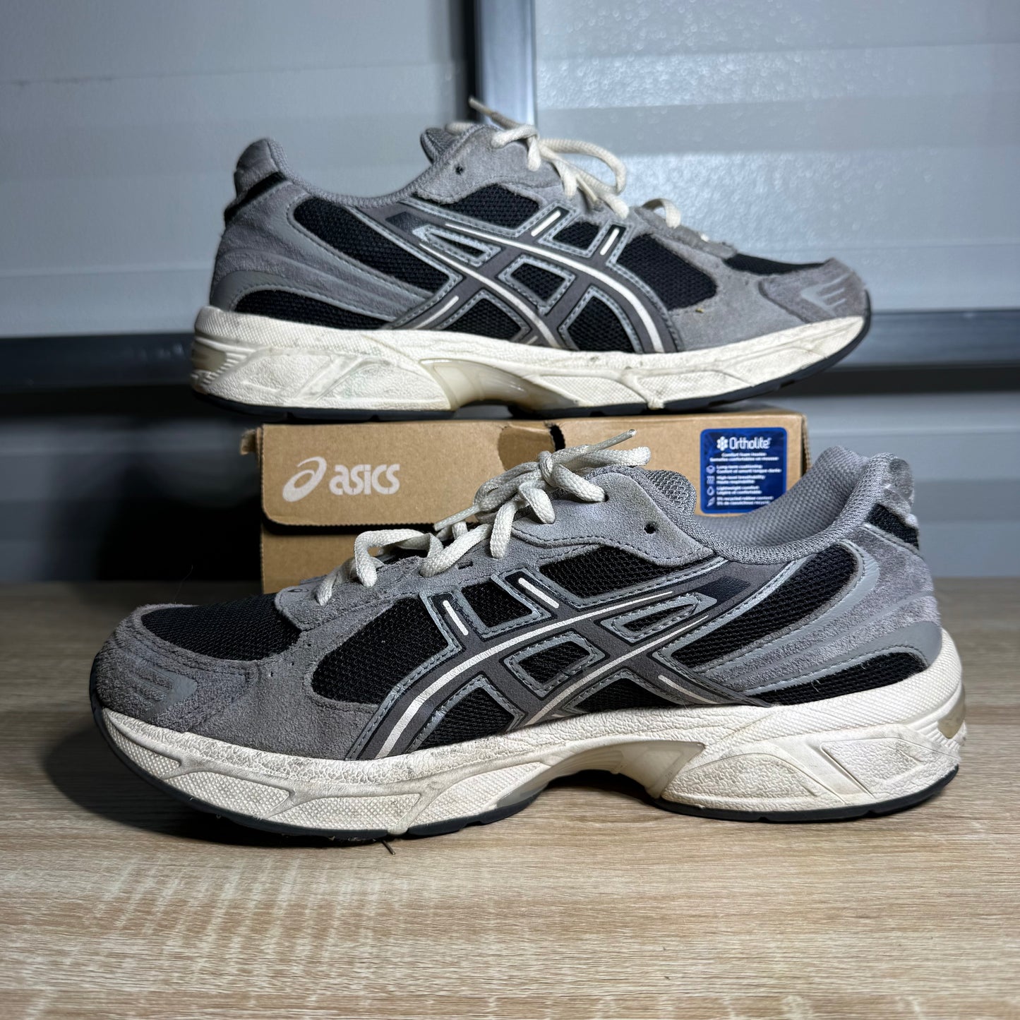 Size 9 - Asics Gel-1130 Black Carbon
