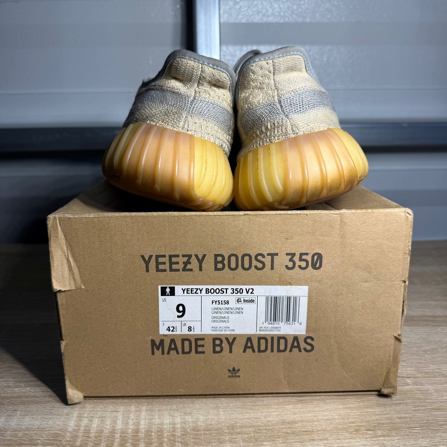 Size 9 - YZY Boost 350 V2 Linen
