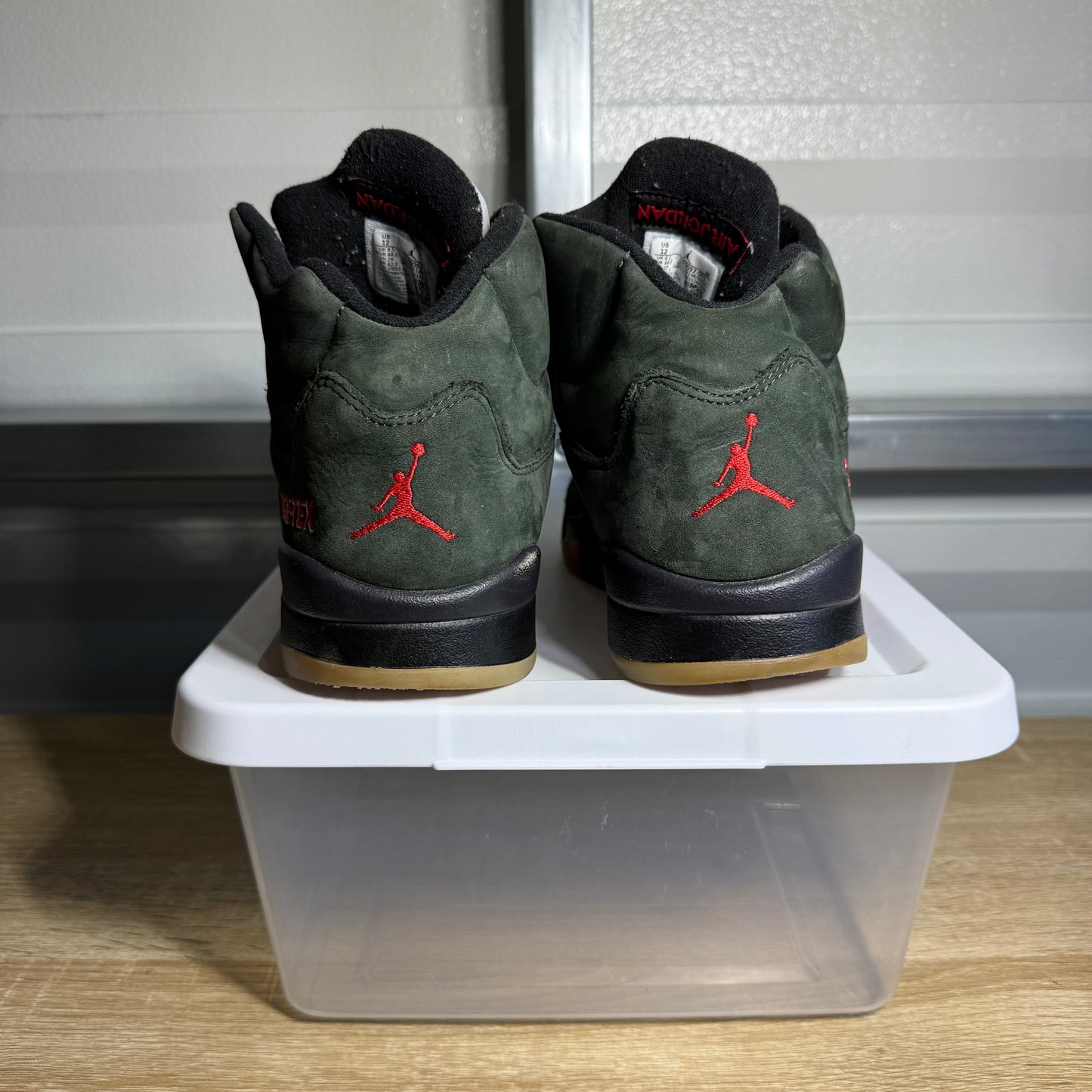 Size 12W - AJ 5 Retro Gore-Tex
