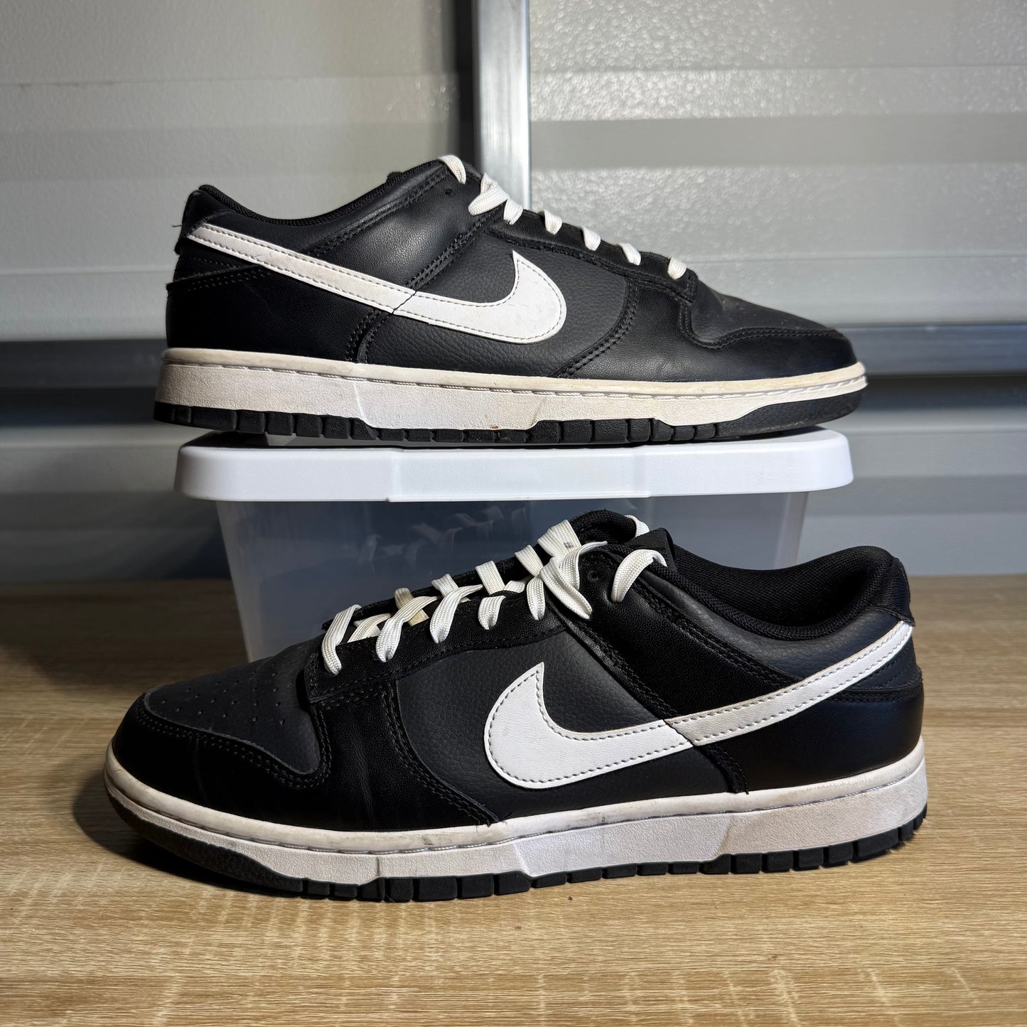 Size 10.5 - Dunk Low Black Panda