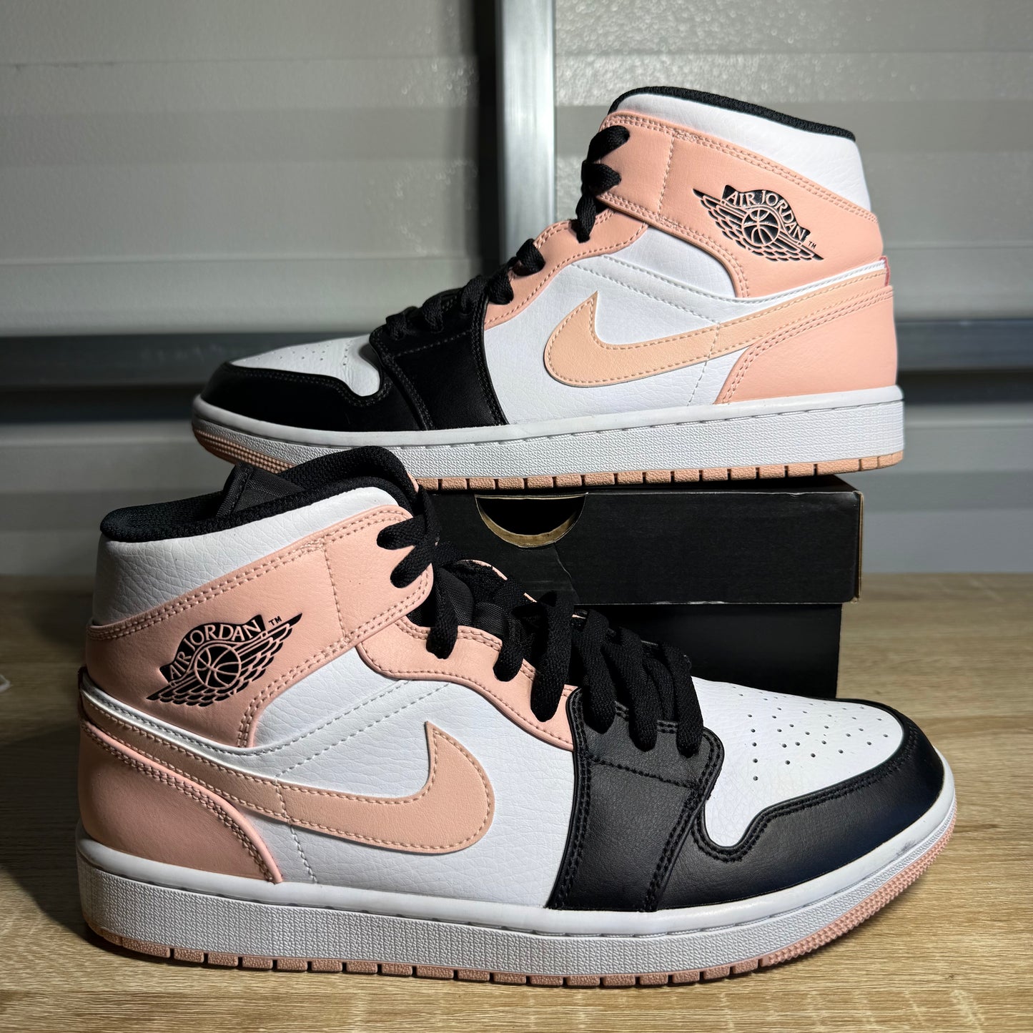 Size 10 - AJ 1 Mid Arctic Orange Black