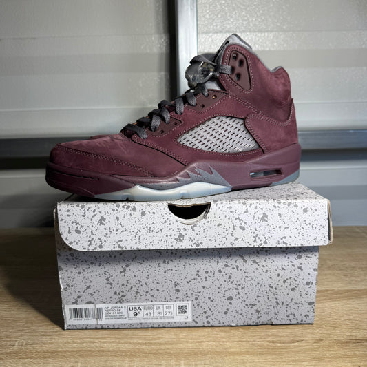 Size 9.5 - AJ 5 Retro SE Burgundy