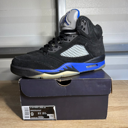 Size 9.5 - AJ 5 Retro Racer Blue