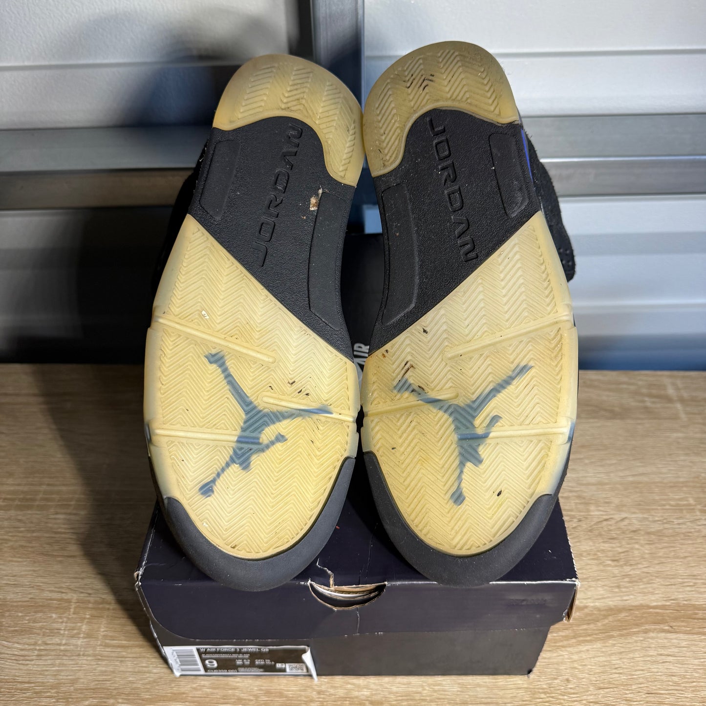 Size 9.5 - AJ 5 Retro Racer Blue