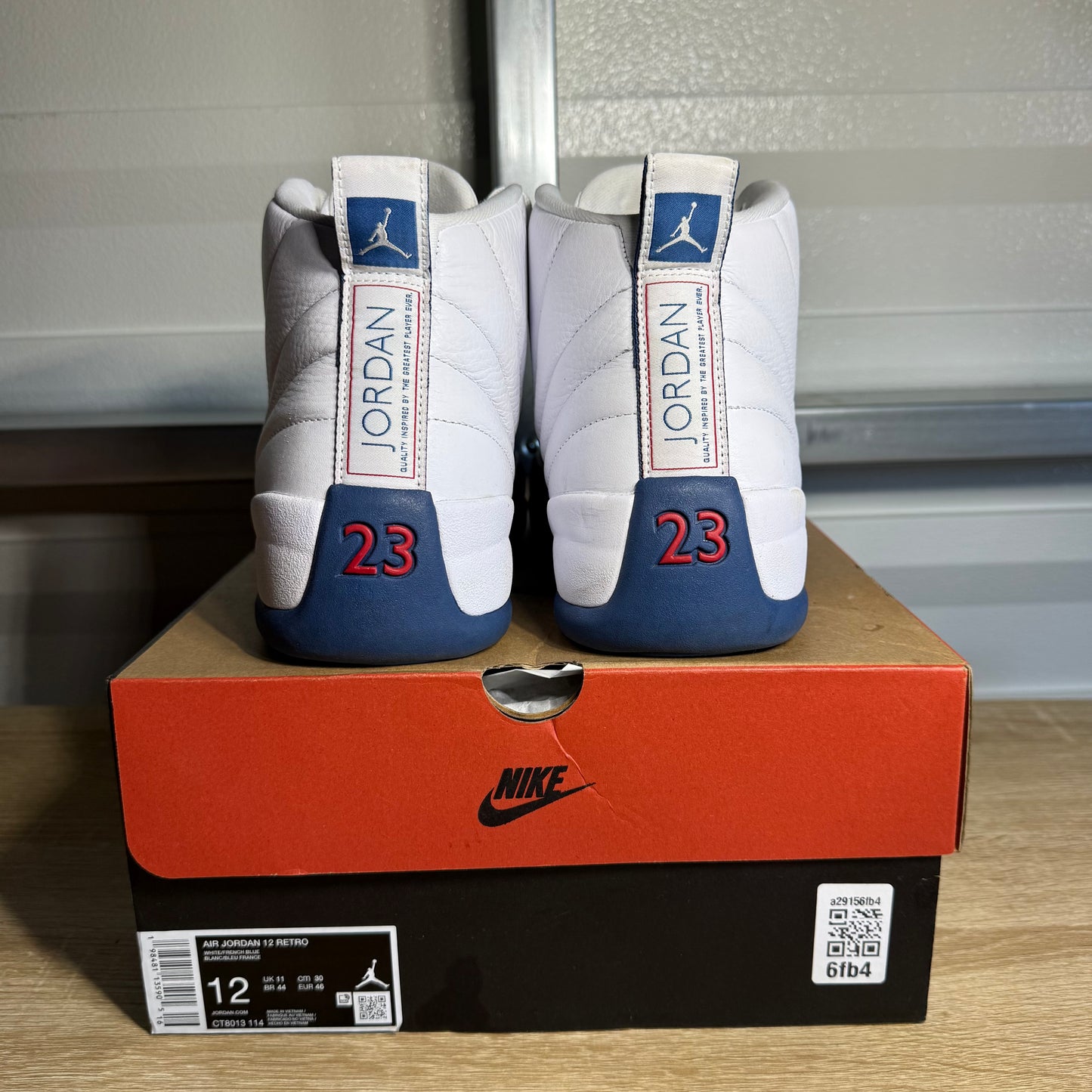 Size 12 - AJ 12 Retro French Blue